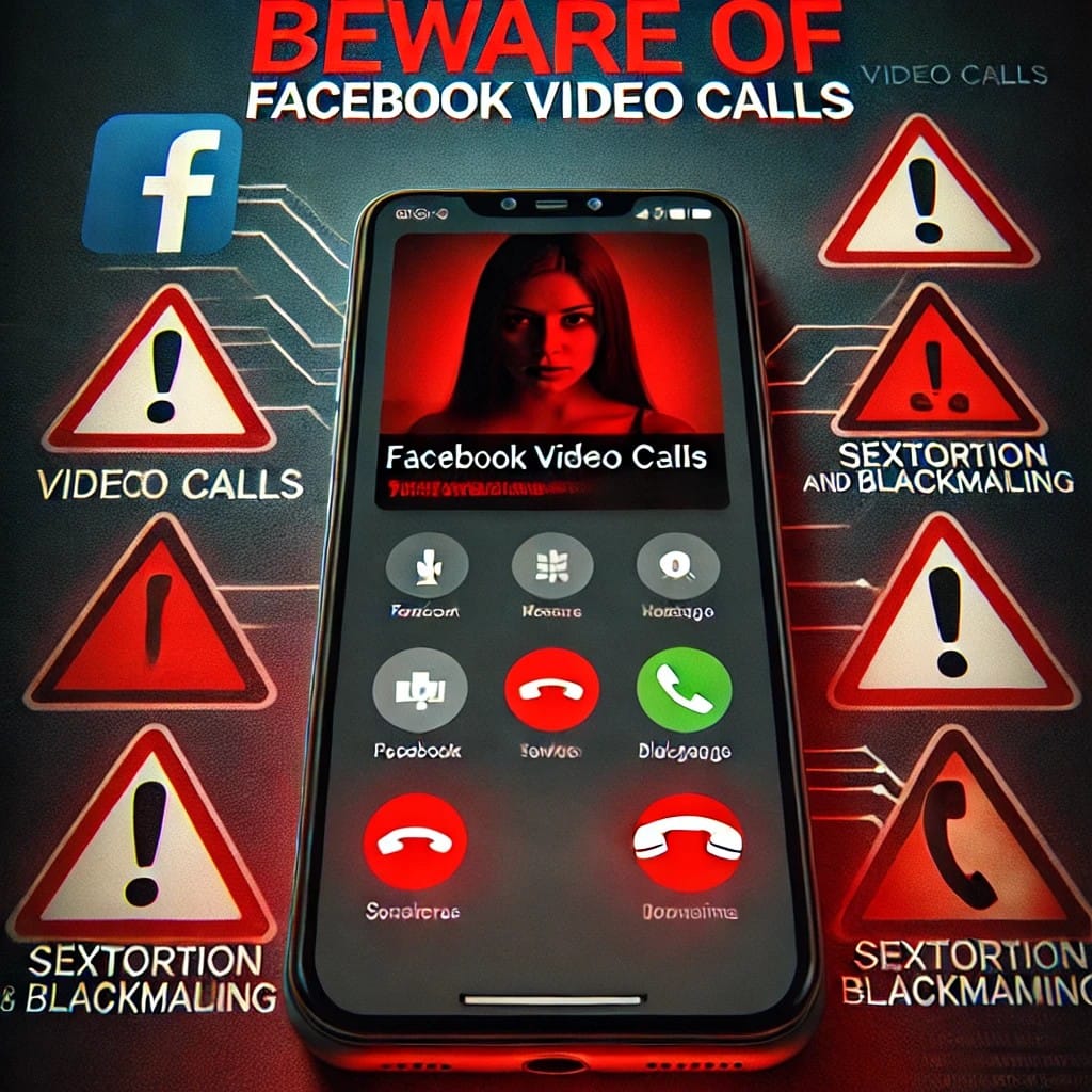 Cyber Public Awareness: Do not pick up video calls from