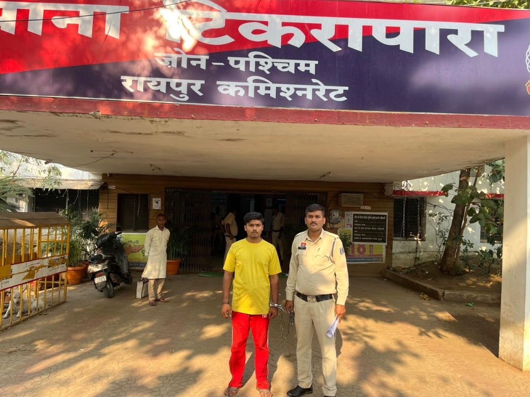 रायपुर में चाकूबाजी: हत्या की नीयत से हमला करने वाला आरोपी गिरफ्तार